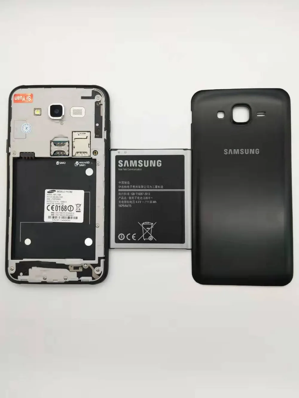 samsung Galaxy J7 разблокированный Duos GSM 4G LTE Android мобильный телефон Восьмиядерный с двумя sim-картами 5," 13 МП 1,5 ГБ+ 16 Гб отремонтированный