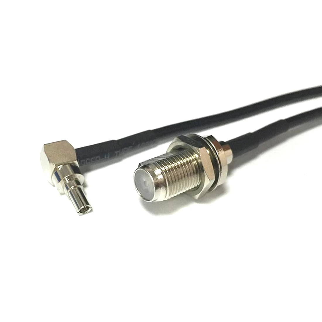 Новый провод для беспроводного модема разъем F мама к CRC9 прямоугольный RG174 кабель