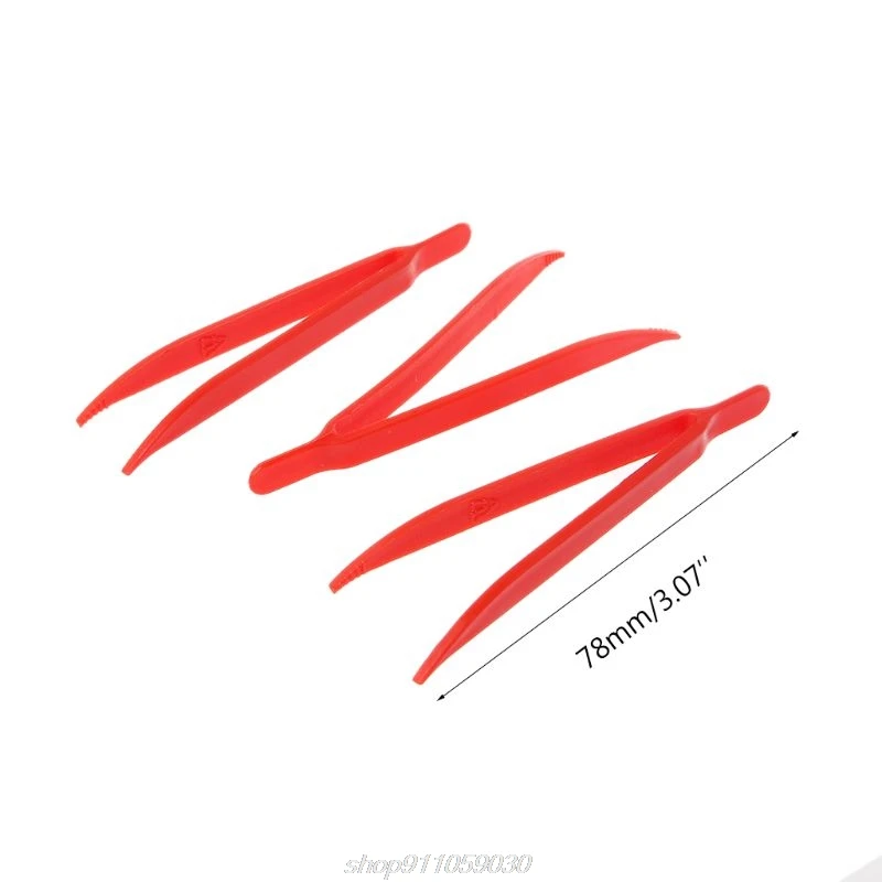 

10pcs Plastic Anti-static Tweezer Tweezers Heat Resistant Maintenance Repair Tool F25 21 Dropshipping