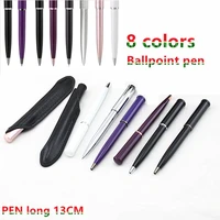 color leather pencil pen bag metal pen stationery office supplies business gifts signed pen advertising gifts pen wholesale