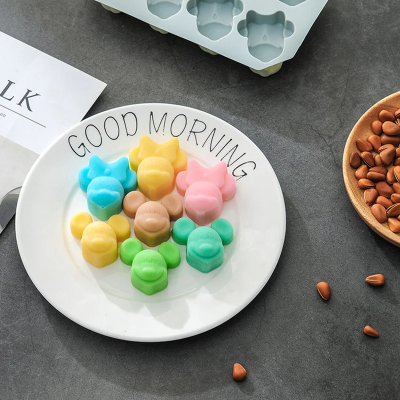 В форме Микки для приготовления торта своими руками силиконовый MoldCandy шоколадный