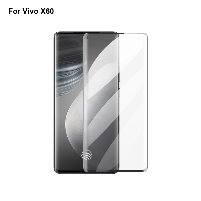 

1PC Ultra-Thin screen protector Tempered Glass For Vivo X60 full Screen protective For Vivo X 60 VivoX60