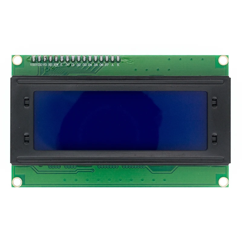 1 шт. LCD2004 + I2C 2004 20x4 2004A синий/желто-зеленый экран HD44780 для arduino символ LCD/IIC/I2C с