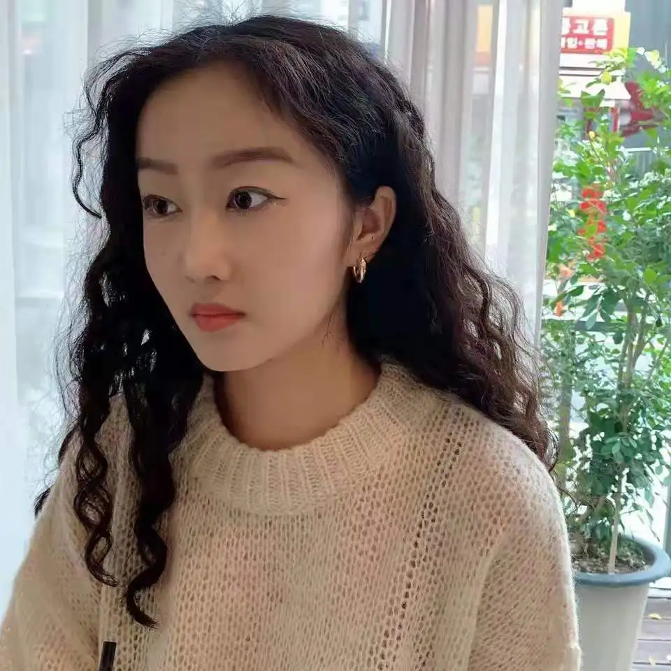 Корейские новые винтажные серьги из серебра 925 шикарные несимметричные