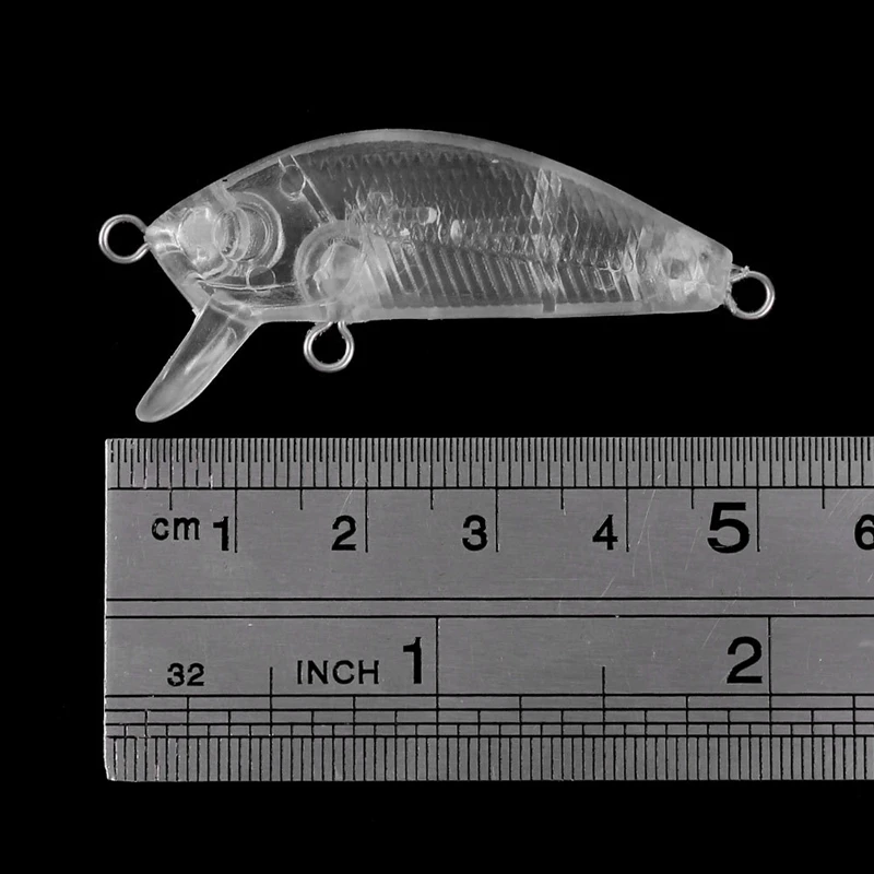 10 шт. Рыболовная Приманка 5 см 2 7 г Неокрашенная Vib Minnow воблеры жесткая приманка