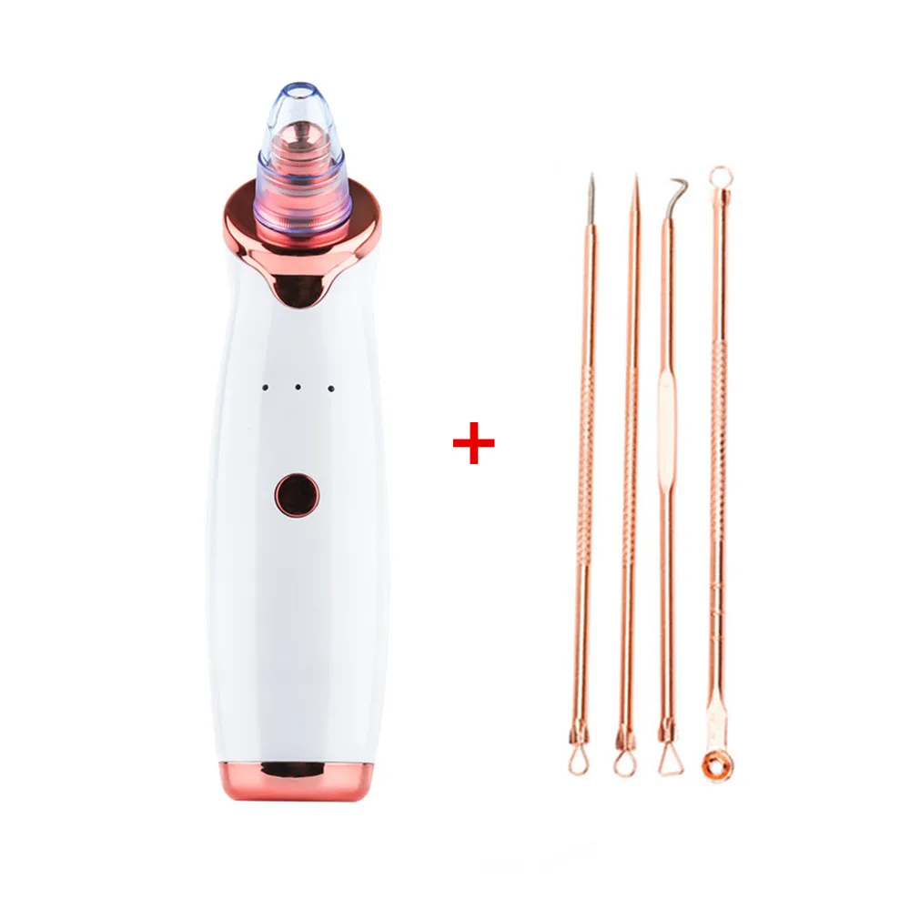 

Blackhead Remover Face Deep Nose Cleaner T Zone Pore Acne Pimple Removal Vacuum Suction Facial Diamond Beauty Clean Skin Tool