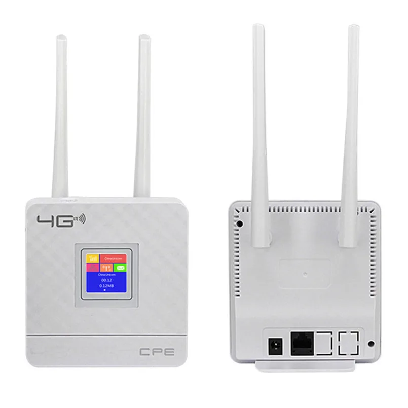 yizloao 4glte router gateway 4g 3g 2g broadband mobile hotspots unlimited modem portable wifi router sim antennas wanlan port free global shipping