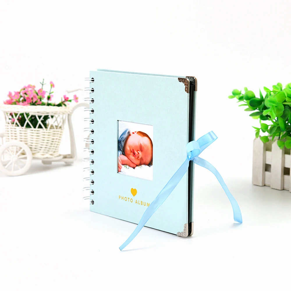 20 листов DIY альбом ручной работы Альбом для скрапбукинга фотоальбом шелковая