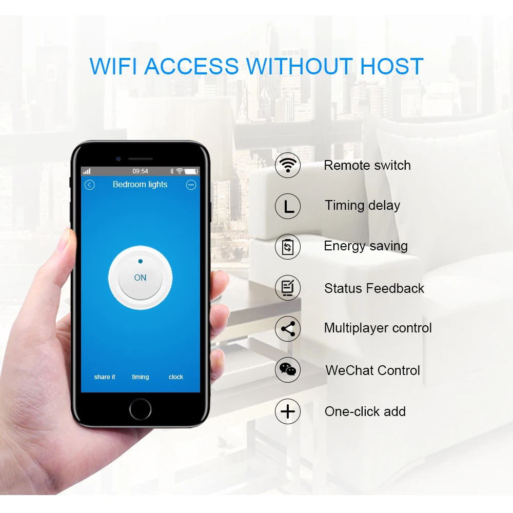 Itead SONOFF базовый беспроводной Wifi переключатель пульт дистанционного управления