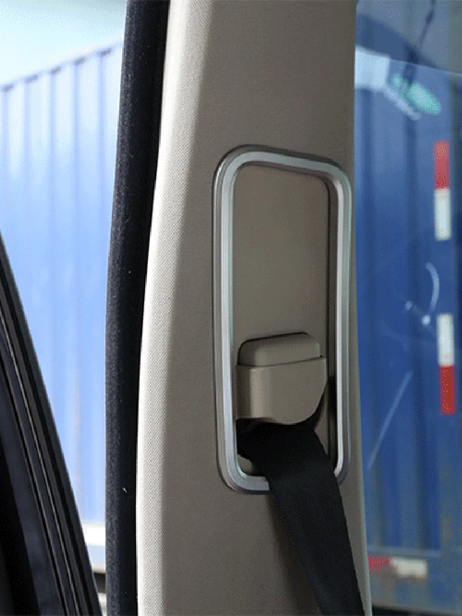 

Reamocea 2x Car Seat Safety Belt Buckle Frame Cover Trim Fit For Land Rover Discovery 4 LR4 2010-2016 For Range Rover Sport 2009