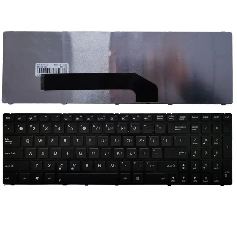 Новая английская клавиатура для ноутбука ASUS K50 K50IN K61 K50X K50A K50AB K50ID US с