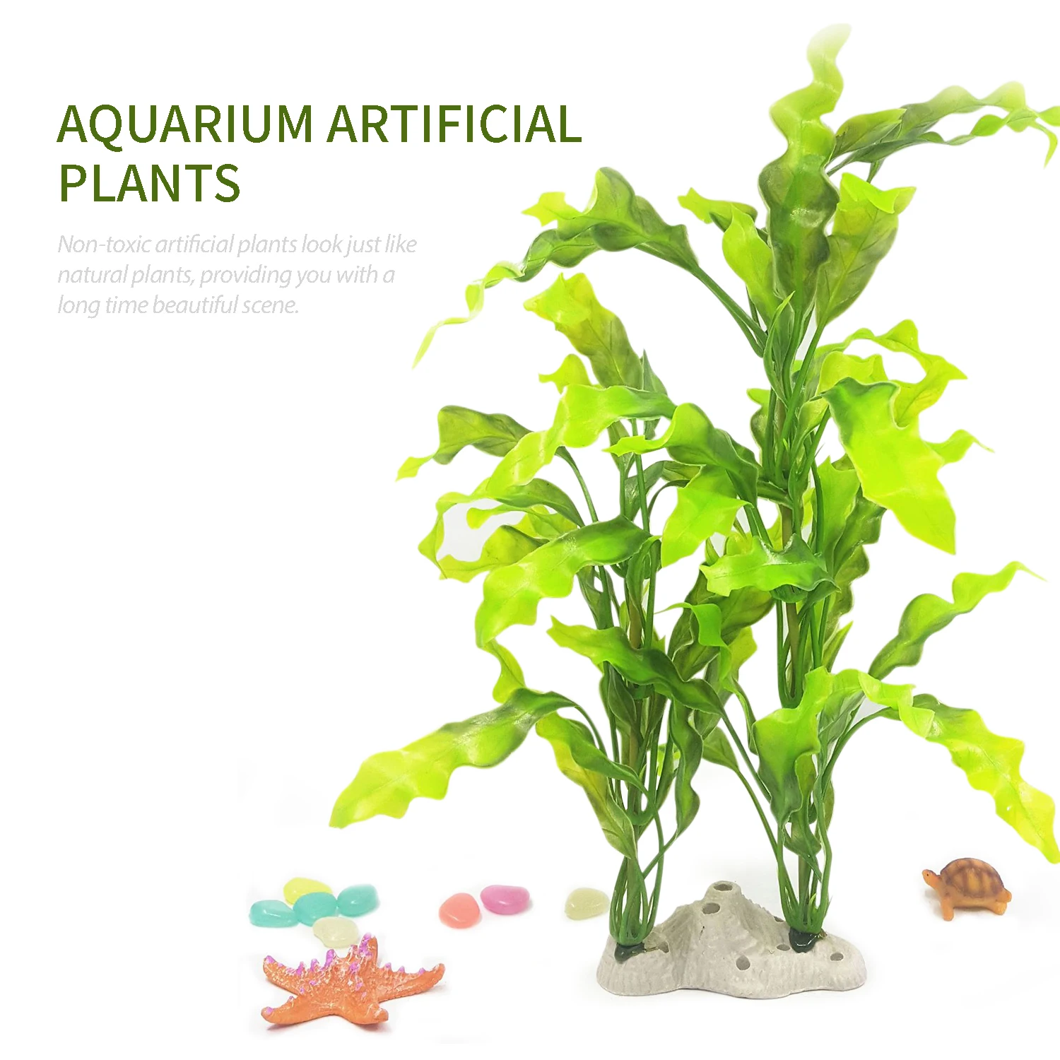 

Aquarium Artificial Plants Artificial Plastic Plants Ornaments Plants DIY Plants for Fish Tank Aquarium Landscape Decoration