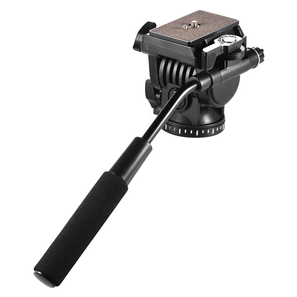 Andoer 360 панорамная гидравлическая головка для Canon Nikon sony DSLR видеокамеры штатив монопод слайдер съемки