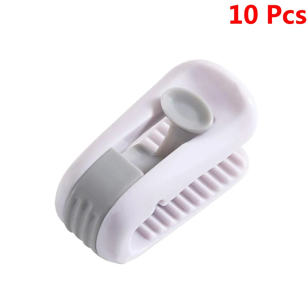 10 шт. нескользящий зажим для одеяла пододеяльника стеганого пластиковые