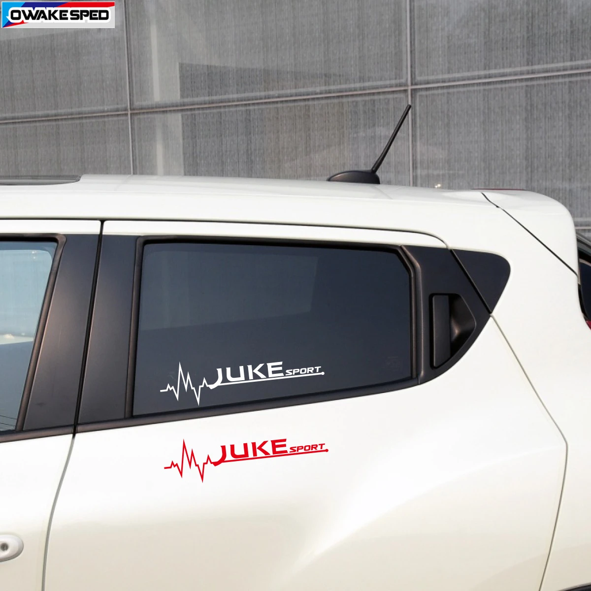 2 шт. 25 см стикер для бокового окна автомобиля Отражающая виниловая наклейка Nissan