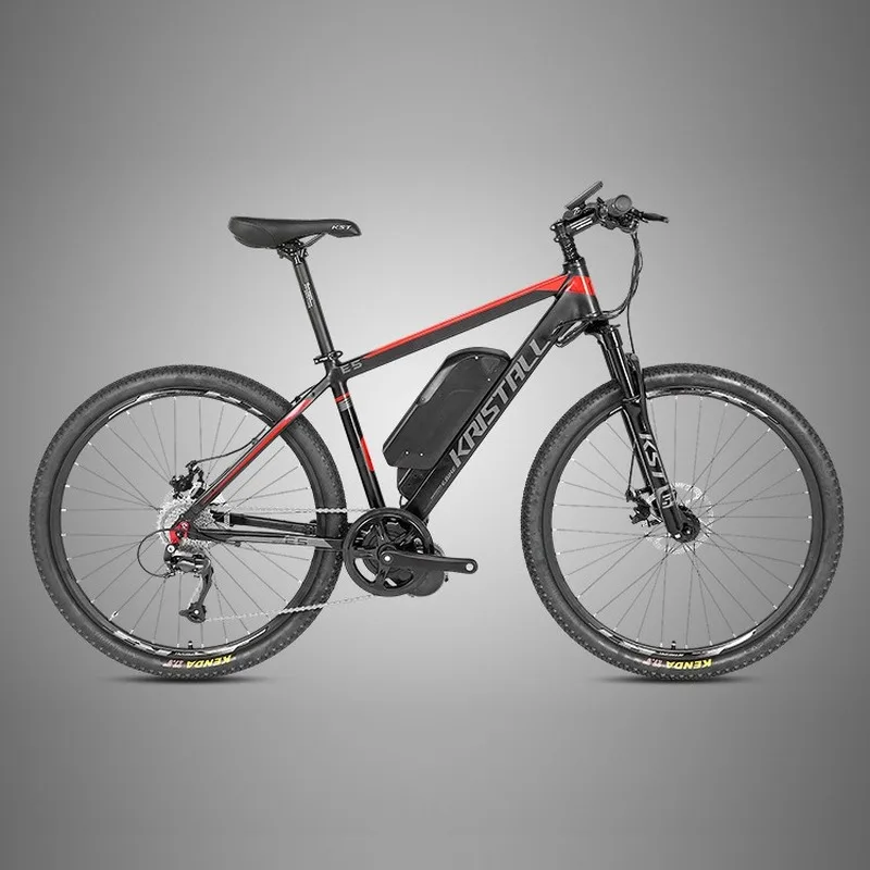 

2021 new E5 eight square central electric power assisted mountain bike 48V lithium cycle mountain bike 27.5 "29" electric bike