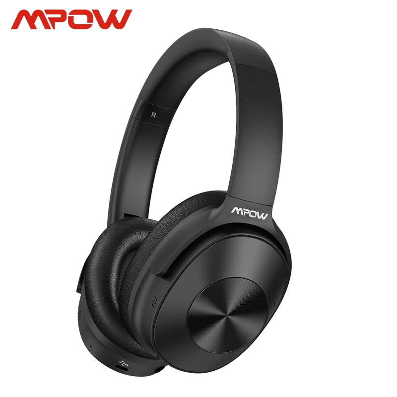 Mpow H12 гибридные активные шумоподавления Bluetooth наушники 30 H время игры 40 мм драйвер беспроводной проводной 2 в 1 для путешествий работы
