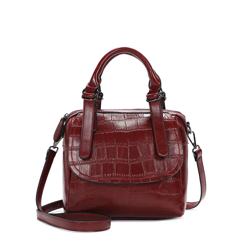 

YourSeason 2021 Fashion Alligator Genuine Leather Ladies Luxury Handbag Versatile Large Capacity Women Cowhide Shoulder Bags