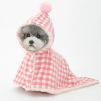 new dog cover blanket warm cat sleeping bag winter puppy clothes soft doggie cloak coat thicken jacket for little small pet