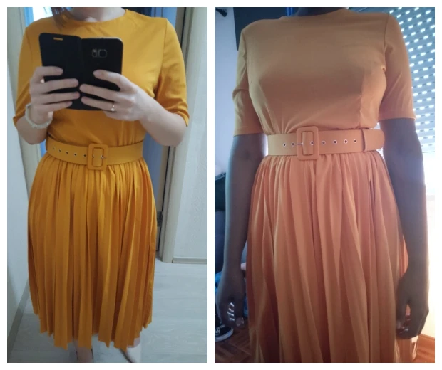 Женское повседневное элегантное плиссированное платье в африканском стиле с