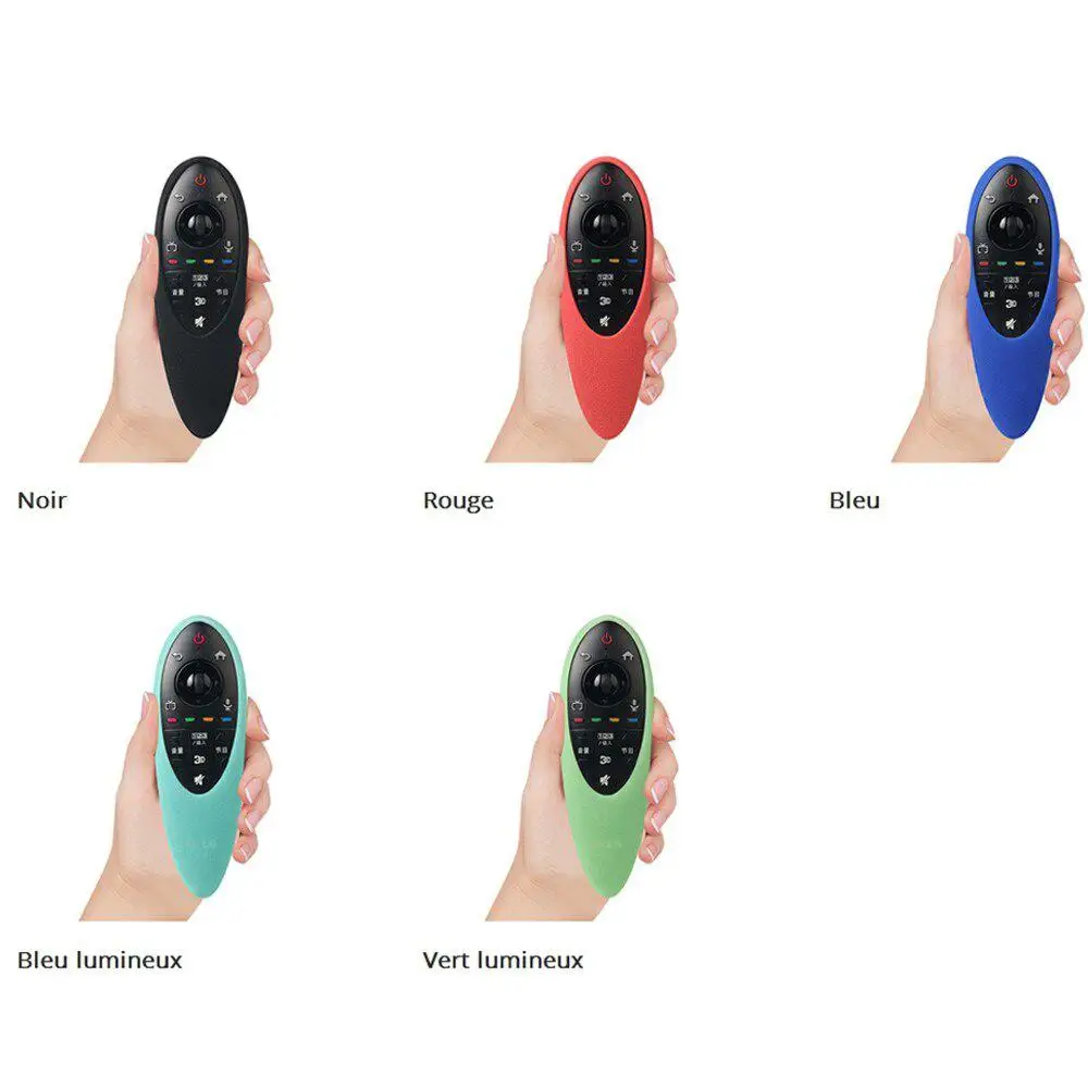 DishyKooker Remote Control Cover for LG Smart TV AN-MR500g Protective Case Soft Flexible Silicone Shell Full Body Protection | Дом и сад