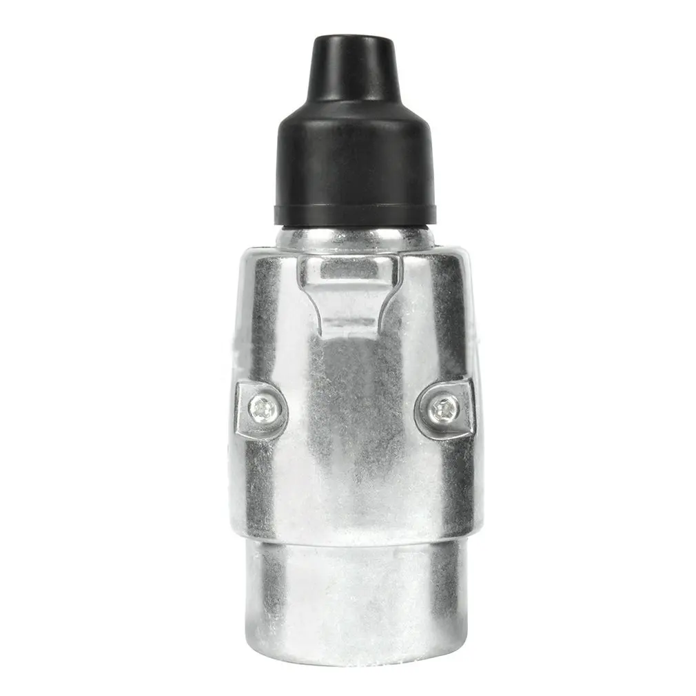 

7-контактный 12 вольт алюминиевая розетка мульти-функциональный кабель Разъем Европейского Тип прицепа сигнальная лампа Дисплей