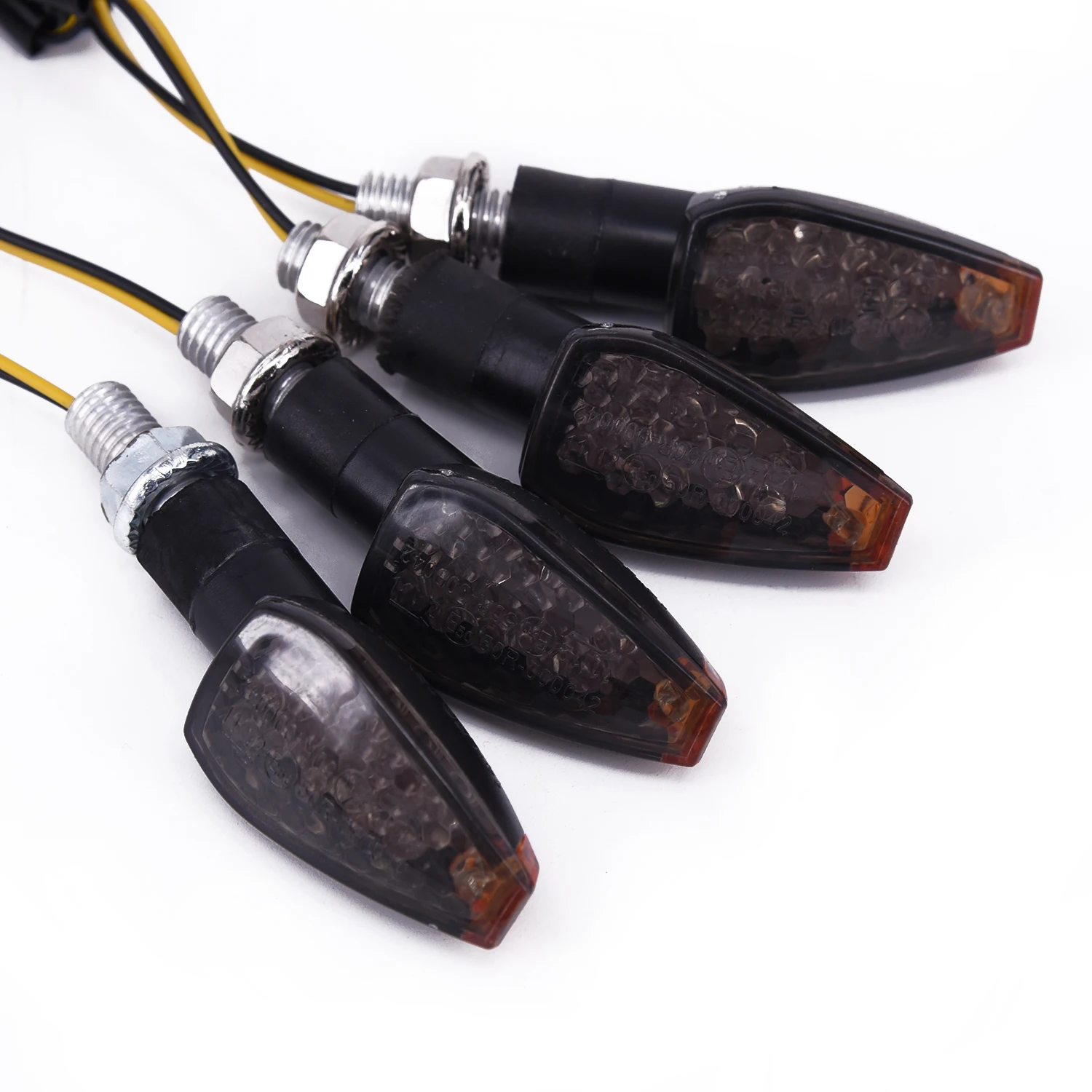 4 шт. Универсальный 15 Светодиодный индикатор поворота мотоцикла светильник