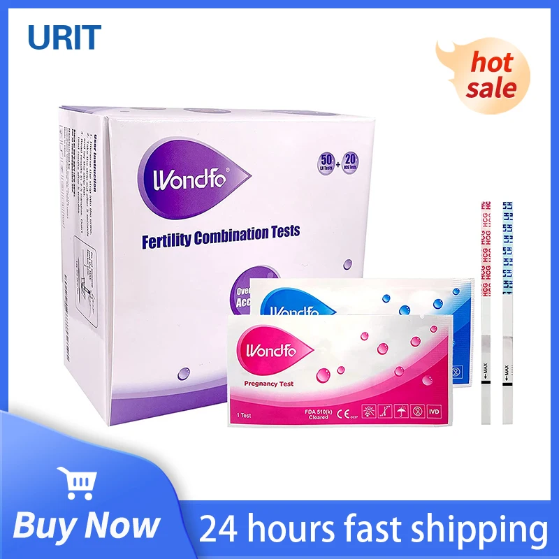 

10/20/50PCS Pregnancy Urine Test Strip Ovulation Urine Test Strip LH Tests Strips kit First Response Ovulation Kits 99% Accuracy