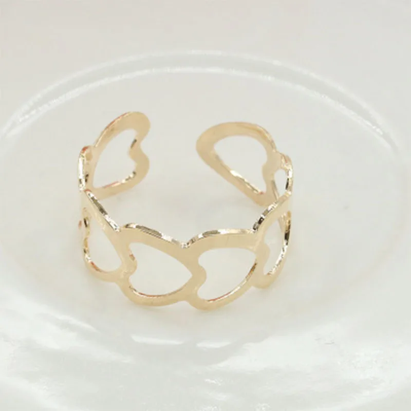 2019 New Fashion Ring Star Dazzling Open Finger For Women Girls Knuckle Jewelry Bijoux Birthday Gifts Wholesale WD664 | Украшения и