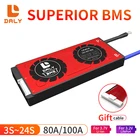 Daly BMS 3S-24S 18650 Solar 3,2 V 3,7 V 24V 36V 60V 72V 7S 3S 10S 12S 15S 16S 20S li ion 4S lifepo4 100ah 80ah