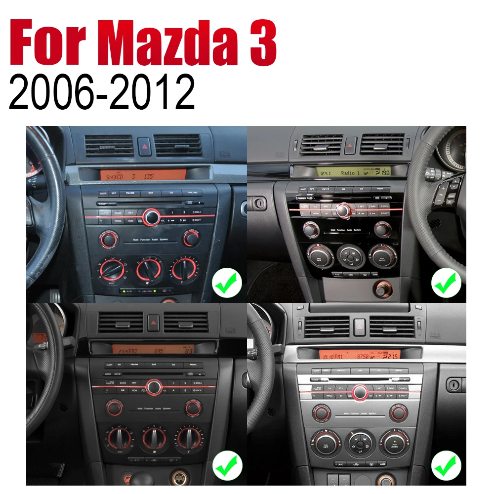 Для Mazda 3 2006 2007 2008 2009 2010 2011 2012 автомобильные аксессуары Android мультимедийный плеер GPS