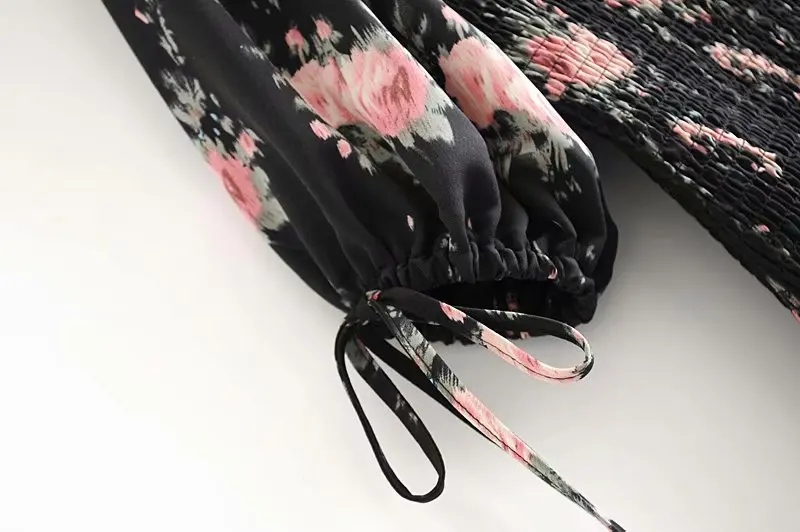 Boho loveshackfancy осеннее платье бежевое с коротким рукавом и оборками тонкое праздничное ins bloggers особый интерес мини-платье женское
