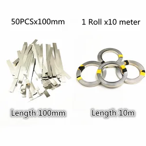 Никель; Покрытая стальная лента, никелевые пластины, ленты для литий-ионных сварочных аппаратов 18650 для точечной сварки аккумуляторов Аккумуляторная машина для точечной сварки