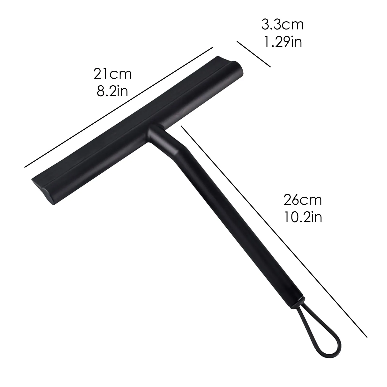 1 шт. силиконовый скребок для очистки стекла | Дом и сад