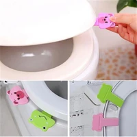 selling cute cartoon toilet accessories clamshell lid creative toilet lid shifter toilet lid wrench keys free delivery