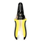 Клещи для зачистки проводов плоскогубцы рукоятка покрыта нескользким материалом мульти-функциональный костюм для 0,6-2.6mm2 электрические обжимной соединитель плоскогубцы Комбинации