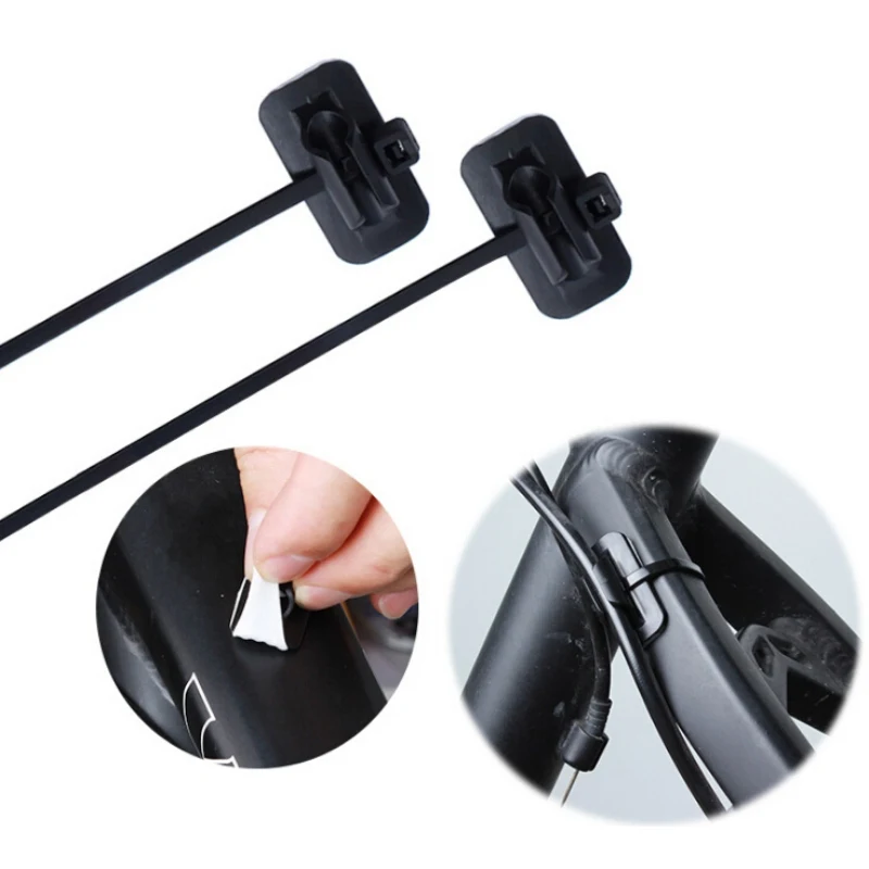 Велосипед переключения тормоза фиксированный кабель зажим место для