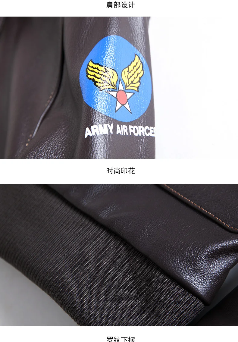 Новинка, мужская куртка USAF, пилот, коровья кожа, повседневная, Воловья кожа, Военный стиль, A2, приталенные куртки, для зимы, Россия, пальто