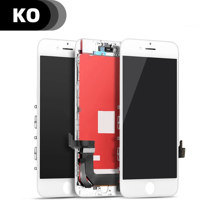 ЖК дигитайзер в сборе для iPhone 7 7Plus сенсорный экран 3D Force X XR XS XMAX без битых