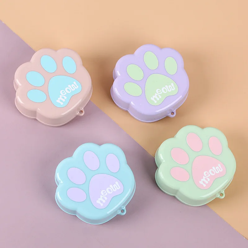 Телескопическая чашка с кошачьими крапанами креативный рисунок складная