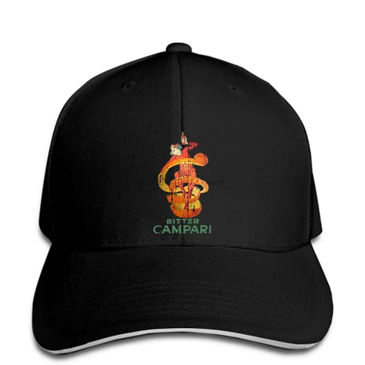 

Baseball cap Bitter Campari Poster S Baseball caps For Men Black