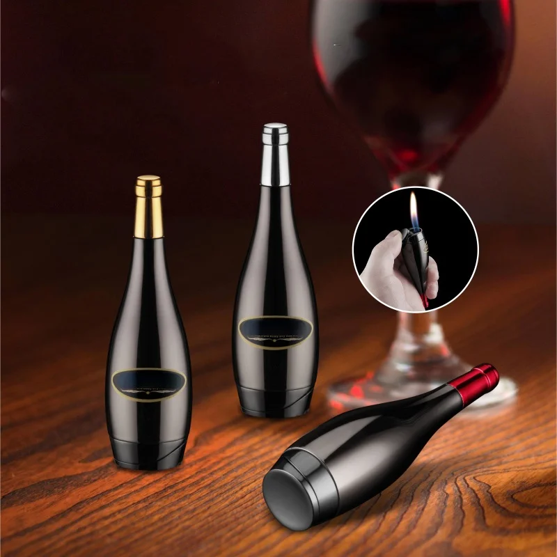 

Creative Bowling Cigarette Lighter Gas Lighter Smoking Accessories Men's Gadget Creative Butane Turbo Cigar Lighter