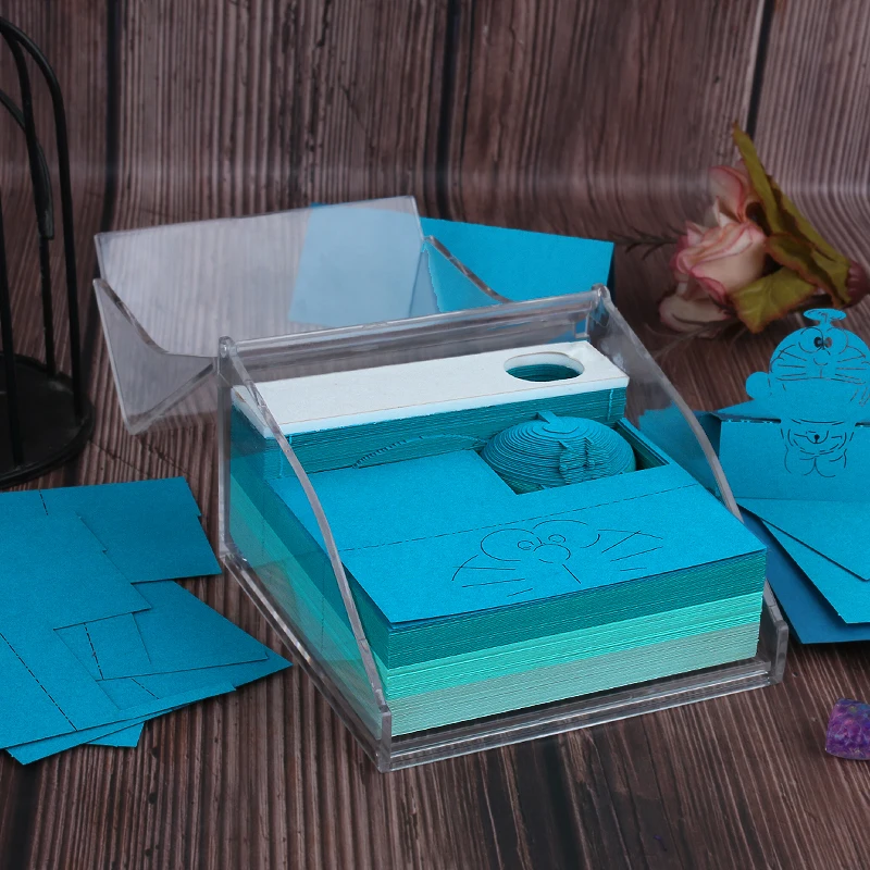 Лидер продаж 2023 самодельный блок для скрапбукинга 3D удобные наклейки бумажная