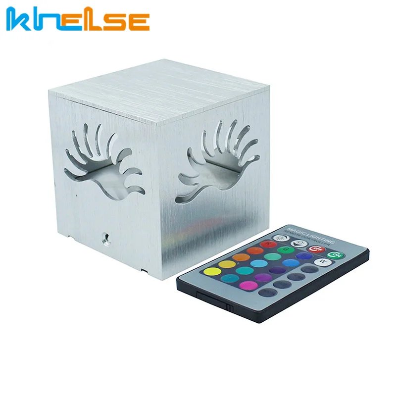 Светодиодная настенная лампа комнатный Светодиодный проекционный цветной