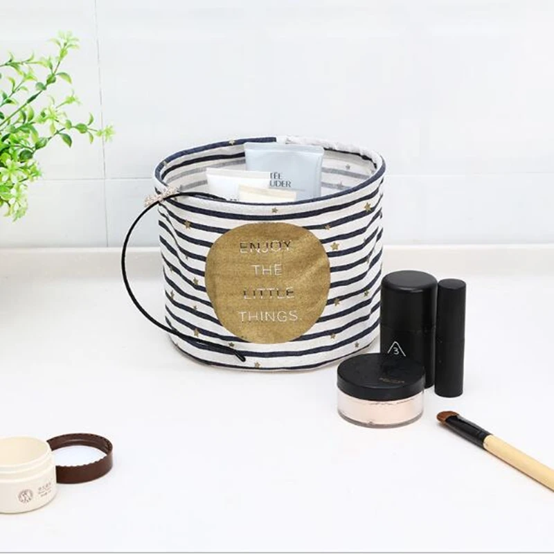 Симпатичная корзина для белья настольных ПК сумка коробка мелочей маленькие