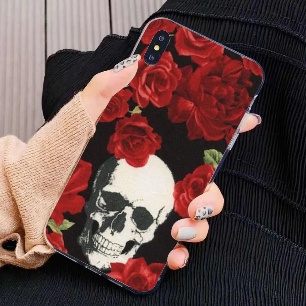 Для Samsung Galaxy S6 S10E S10 Edge Lite Plus Core Grand Prime Alpha J1 mini Skull игральная карта Сексуальная