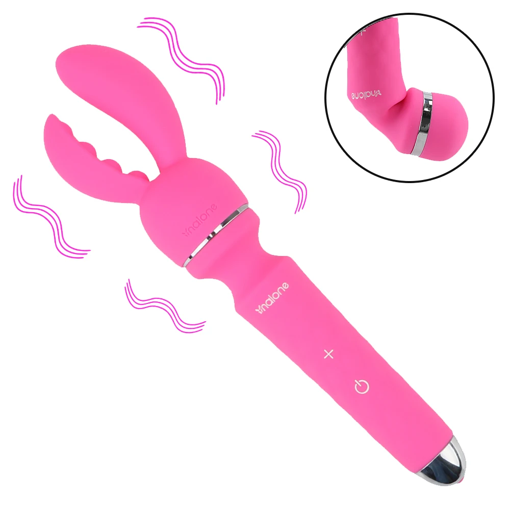 

Clitoris Stimulator Magic Wand AV Vibrator Sex Toys for Women Vibrating Dildo Anal Vagina Massager Powerful Clit Vibrators