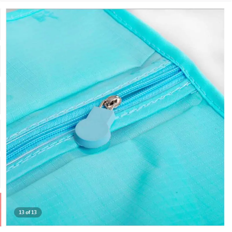 Portable Travel Supplies Organizer Shoes Storage Bag PVC Waterproof Dustproof Hanging Save Space Zipping Bags Home 1pc | Дом и сад