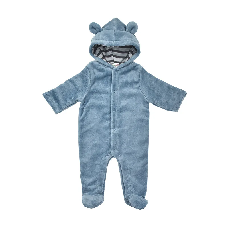 Детский флисовый комбинезон двухслойный с подкладкой из кораллового флиса для