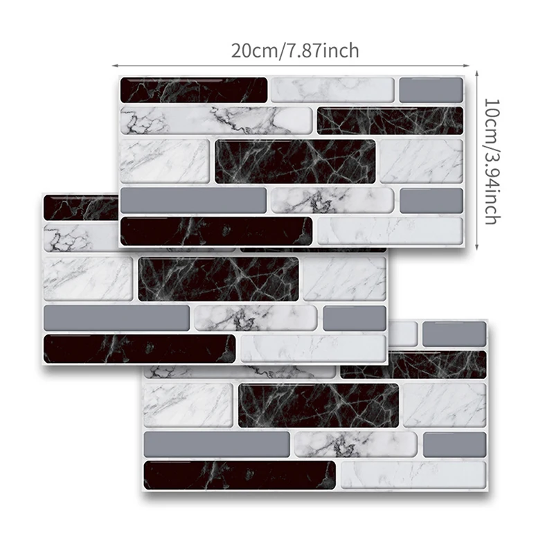 

Kitchen Decorative Wall Stickers Ceramic Tile Waterproof Wall Stickers Home Living Room Kitchen Decorative Wall Stickers